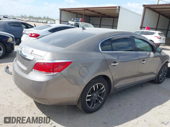 2010 Buick LaCrosse with VIN 1G4GJ5EGXAF127833, listed as a IAAI auction lot 41815734 with 96,532 mi miles and . Bid and sale history available at DreamBid. Image 4.