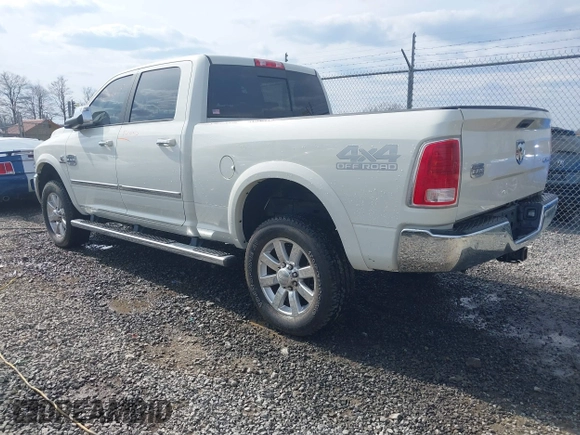 2017 Ram 2500 Laramie with VIN 3C6UR5FL7HG631784, listed as a IAAI auction lot 41616119 with 34,202 mi miles. Bid and sale history available at carsss.com. Image 3.