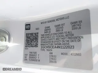 2022 Chevrolet Colorado 2WD LT with VIN 1GCHSCEA4N1122023, listed as a IAAI auction lot 41759271 with 36,854 mi miles. Bid and sale history available at carsss.com. Image 9.
