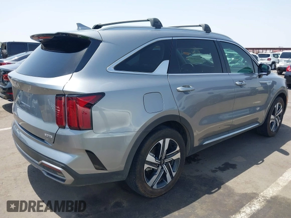 2023 Kia Sorento SX Prestige with VIN KNDRMDLH3P5178664, listed as a IAAI auction lot 42638187 with 53,778 mi miles and . Bid and sale history available at DreamBid. Image 4.