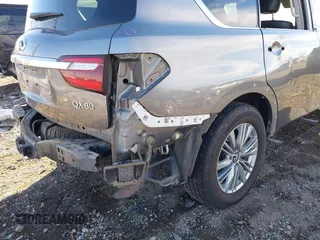 2020 Infiniti QX80 LUXE with VIN JN8AZ2NE5L9253264, listed as a IAAI auction lot 41012767 with 106,672 mi miles. Bid and sale history available at carsss.com. Image 19.
