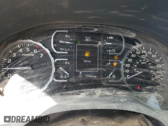 2020 Toyota Tundra 2WD SR with VIN 5TFRY5F16LX261299, listed as a Copart auction lot 70020474 with 73,454 mi miles and Salvage Title. Bid and sale history available at carsss.com. Image 9.