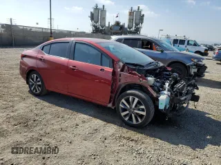 2020 Nissan Versa SR with VIN 3N1CN8FV2LL810451, listed as a Copart auction lot 53837405 with 46,585 mi miles and Salvage title. Bid and sale history available at DreamBid. Image 4.