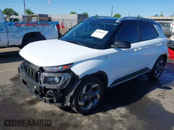 2022 Hyundai Venue Limited with VIN KMHRC8A38NU137933, listed as a IAAI auction lot 42254522 with 72,596 mi miles and . Bid and sale history available at DreamBid. Image 18.