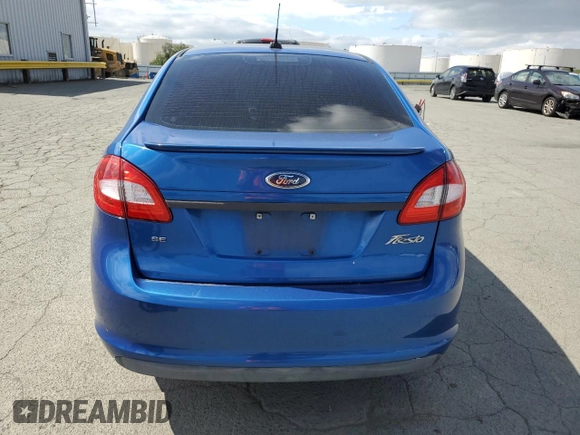 2011 Ford Fiesta SE with VIN 3FADP4BJ2BM154564, listed as a Copart auction lot 50823515 with 59,016 mi miles and Clean Title. Bid and sale history available at carsss.com. Image 6.