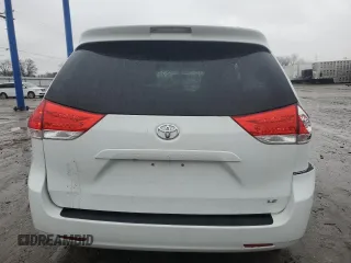 2012 Toyota Sienna LE AAS with VIN 5TDKK3DC1CS250776, listed as a Copart auction lot 45967195 with 63,574 mi miles and Salvage Title. Bid and sale history available at carsss.com. Image 6.