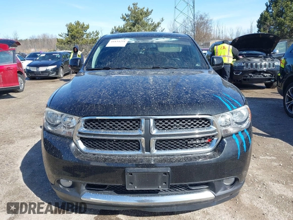 2013 Dodge Durango Crew z VIN 1C4RDJDG9DC677142, wystawiony jako IAAI lot #41834251 z przebiegiem 138 307 mil mil oraz . Historia ofert i sprzedaży dostępna na DreamBid. Obrazek 12.