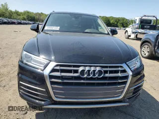 2018 Audi Q5 Premium with VIN WA1ANAFY4J2012175, listed as a Copart auction lot 59550155 with 52,013 mi miles and Salvage title. Bid and sale history available at DreamBid. Image 5.