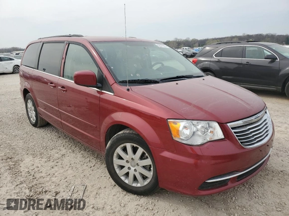 2015 Chrysler Town & Country LX with VIN 2C4RC1AG9FR710478, listed as a Copart auction lot 52577995 with 135,581 mi miles and Clean Title. Bid and sale history available at carsss.com. Image 4.