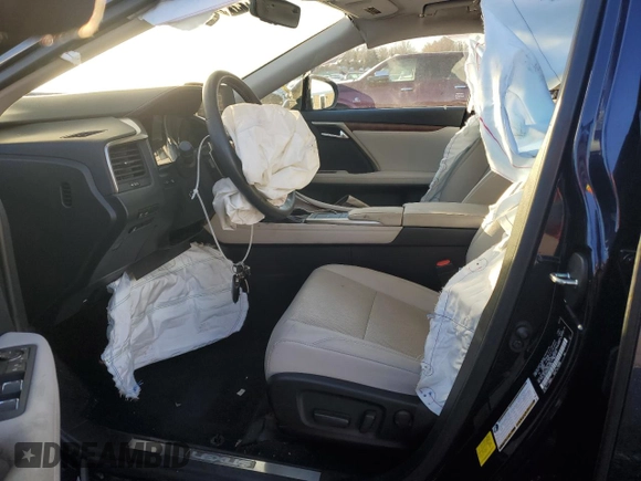 2022 Lexus RX 350L with VIN JTJHZKFA1N2042206, listed as a Copart auction lot 85911304 with 8,617 mi miles and Salvage title. Bid and sale history available at DreamBid. Image 7.