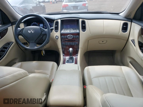 2017 Infiniti QX50 z VIN JN1BJ0RRXHM412120, wystawiony jako Copart lot #59751115 z przebiegiem 96 627 mil mil oraz Szkoda całkowita • Salvage title. Historia ofert i sprzedaży dostępna na DreamBid. Obrazek 8.