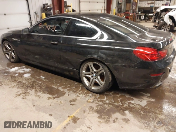2012 BMW 6 Series 650i xDrive with VIN WBALX5C57CC894205, listed as a IAAI auction lot 41591874 with 110,932 mi miles. Bid and sale history available at carsss.com. Image 3.