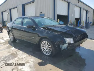 2008 Mercury Milan Premier with VIN 3MEHM081X8R619185, listed as a Copart auction lot 53392205 with 202,213 mi miles and Salvage title. Bid and sale history available at DreamBid. Image 4.