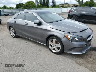 2018 Mercedes-Benz CLA 250 with VIN WDDSJ4EBXJN607055, listed as a Copart auction lot 69735733 with 83,173 mi miles and . Bid and sale history available at DreamBid. Image 4.