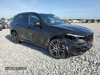 2022 BMW X5 xDrive40i with VIN 5UXCR6C07N9L04526, listed as a Copart auction lot 51456235 with 33,552 mi miles and Salvage title. Bid and sale history available at DreamBid. Image 4.