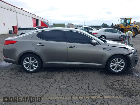 2012 Kia Optima EX with VIN 5XXGN4A76CG022770, listed as a IAAI auction lot 41825939 with 214,445 mi miles. Bid and sale history available at carsss.com. Image 13.