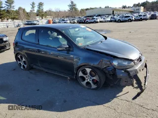 2012 Volkswagen GTI w/Conv & Sunroof with VIN WVWEV7AJ4CW125785, listed as a Copart auction lot 49780335 with 125,837 mi miles and Salvage title. Bid and sale history available at DreamBid. Image 4.