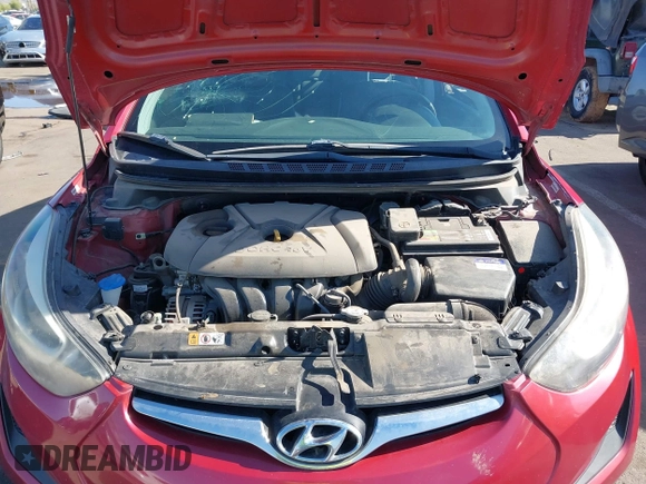 2014 Hyundai Elantra SE z VIN KMHDH4AE3EU215699, wystawiony jako IAAI lot #42096176 z przebiegiem 82 209 mil mil oraz . Historia ofert i sprzedaży dostępna na DreamBid. Obrazek 10.