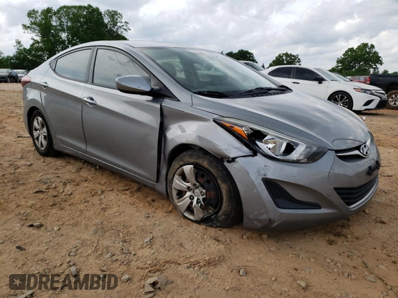 2016 Hyundai Elantra SE с VIN KMHDH4AE6GU493032, выставлен на аукционе Copart как лот 54873325 с пробегом 121 567 миль миль и Списание • Salvage title. История ставок и продаж доступна на DreamBid. Изображение 4.
