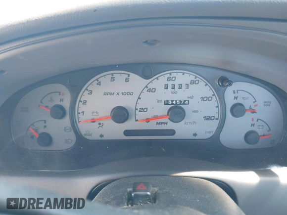 2003 Ford Ranger XL with VIN 1FTYR10D13PB63124, listed as a IAAI auction lot 41876969 with 164,574 mi miles. Bid and sale history available at carsss.com. Image 7.