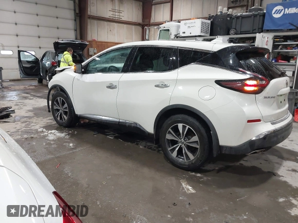 2020 Nissan Murano S with VIN 5N1AZ2ASXLN152232, listed as a IAAI auction lot 41577113 with 108,895 mi miles and . Bid and sale history available at DreamBid. Image 3.