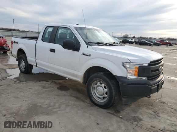 2018 Ford F-150 XL with VIN 1FTFX1E55JKE56873, listed as a Copart auction lot 42824685 with 115,850 mi miles and Clean Title. Bid and sale history available at carsss.com. Image 4.