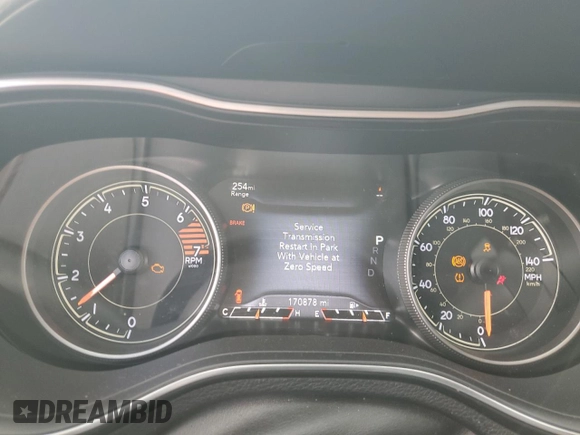 2020 Jeep Cherokee Limited with VIN 1C4PJLDB2LD577103, listed as a Copart auction lot 51555725 with 170,878 mi miles and Salvage title. Bid and sale history available at DreamBid. Image 9.