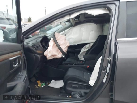2019 Honda CR-V EX with VIN 5J6RW1H52KA020706, listed as a IAAI auction lot 42047326 with 1 mi miles. Bid and sale history available at carsss.com. Image 5.