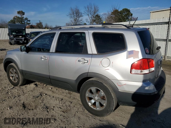 2009 Kia Borrego LX with VIN KNDJH741895036558, listed as a Copart auction lot 45978605 with 118,256 mi miles and Clean Title. Bid and sale history available at DreamBid. Image 2.