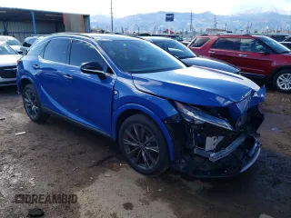 2023 Lexus RX with VIN 2T2BAMCA2PC027987, listed as a Copart auction lot 41213154 with 1,394 mi miles. Bid and sale history available at carsss.com. Image 4.