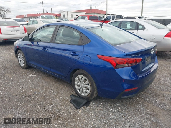 2019 Hyundai Accent SE with VIN 3KPC24A39KE075524, listed as a IAAI auction lot 41823889 with Not Provided miles and . Bid and sale history available at DreamBid. Image 3.