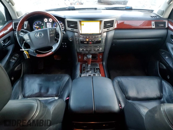 2011 Lexus LX 570 with VIN JTJHY7AXXB4083008, listed as a Copart auction lot 43342075 with 373,162 mi miles and Clean Title. Bid and sale history available at DreamBid. Image 8.