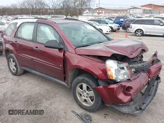 2009 Chevrolet Equinox LS with VIN 2CNDL13F296213742, listed as a IAAI auction lot 41725711 with 194,684 mi miles. Bid and sale history available at carsss.com. Image 1.