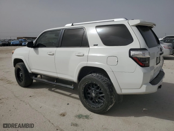 2017 Toyota 4Runner SR5 with VIN JTEZU5JR0H5153588, listed as a Copart auction lot 47586795 with 0 mi miles and Salvage Title. Bid and sale history available at carsss.com. Image 2.