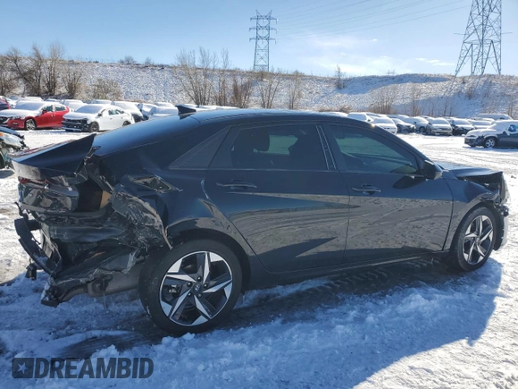 2023 Hyundai Elantra SEL with VIN 5NPLS4AG3PH098612, listed as a Copart auction lot 84548734 with 26,258 mi miles and Salvage Title. Bid and sale history available at DreamBid. Image 3.