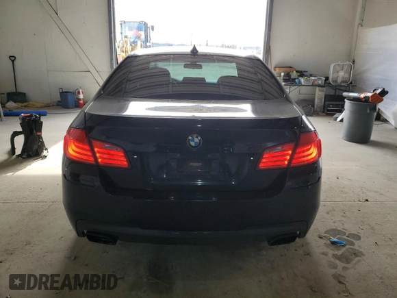 2012 BMW 5 Series 550i with VIN WBAFR9C55CDX79238, listed as a Copart auction lot 50351875 with 112,904 mi miles and Salvage Title. Bid and sale history available at carsss.com. Image 6.