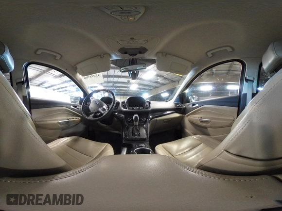 2014 Ford Escape Titanium with VIN 1FMCU9JX0EUE45254, listed as a IAAI auction lot 42038700 with 60,103 mi miles. Bid and sale history available at carsss.com. Image 18.