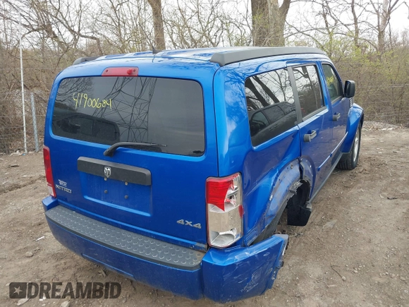 2008 Dodge Nitro SXT with VIN 1D8GU28K58W138003, listed as a IAAI auction lot 41900684 with 159,765 mi miles and . Bid and sale history available at DreamBid. Image 4.