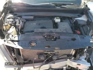 2017 Nissan Pathfinder Platinum with VIN 5N1DR2MN6HC619281, listed as a Copart auction lot 50221005 with 141,719 mi miles and Salvage title. Bid and sale history available at DreamBid. Image 13.