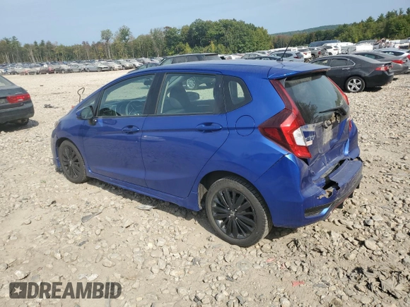 2018 Honda Fit Sport with VIN 3HGGK5G62JM730959, listed as a Copart auction lot 72123944 with 80,185 mi miles and Salvage Title. Bid and sale history available at DreamBid. Image 2.