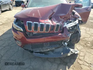 2021 Jeep Cherokee Latitude Lux with VIN 1C4PJMMX3MD232777, listed as a Copart auction lot 56071955 with 56,594 mi miles and Salvage title. Bid and sale history available at DreamBid. Image 11.