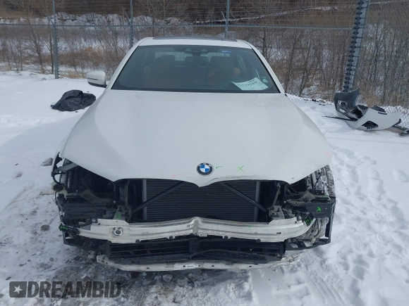2019 BMW 5 Series 530i xDrive with VIN WBAJA7C50KWC77684, listed as a IAAI auction lot 41629289 with 31,194 mi miles. Bid and sale history available at carsss.com. Image 12.