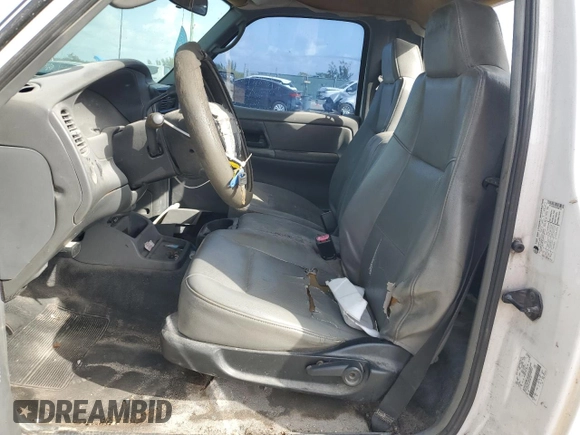 2006 Ford Ranger XL with VIN 1FTYR10D16PA08142, listed as a Copart auction lot 47800395 with Not Provided miles and Salvage Title. Bid and sale history available at DreamBid. Image 7.
