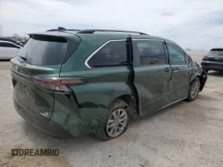2024 Toyota Sienna LE z VIN 5TDBRKEC7RS187146, wystawiony jako Copart lot #56322655 z przebiegiem 21 611 mil mil oraz Szkoda całkowita • Salvage title. Historia ofert i sprzedaży dostępna na DreamBid. Obrazek 3.