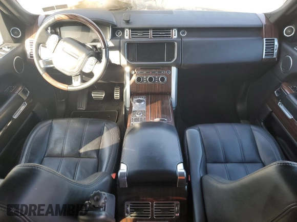 2016 Land Rover Range Rover Supercharged with VIN SALGS2EF0GA305044, listed as a Copart auction lot 50688515 with Not provided miles and Salvage title. Bid and sale history available at DreamBid. Image 8.