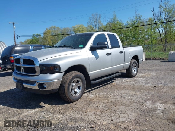 2005 Dodge 1500 SLT with VIN 1D7HA18N95S273980, listed as a IAAI auction lot 42154184 with 251,404 mi miles. Bid and sale history available at carsss.com. Image 2.