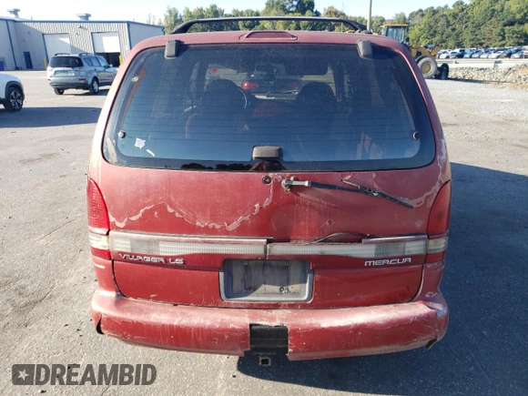 1996 Mercury Villager GS z VIN 4M2DV11W3TDJ03500, wystawiony jako Copart lot #70410394 z przebiegiem 252 139 mil mil oraz Szkoda całkowita • Salvage title. Historia ofert i sprzedaży dostępna na DreamBid. Obrazek 6.