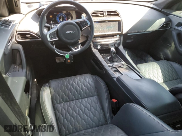 2020 Jaguar F-Pace SVR with VIN SADCZ2EE6LA646603, listed as a Copart auction lot 66025884 with 19,329 mi miles and Clean Title. Bid and sale history available at DreamBid. Image 8.