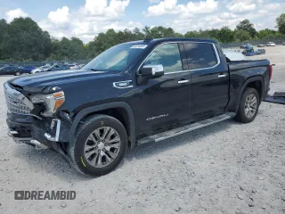 2020 GMC Sierra 1500 Denali with VIN 3GTU9FET1LG246312, listed as a Copart auction lot 62224035 with 114,735 mi miles and Salvage title. Bid and sale history available at DreamBid. Image 1.