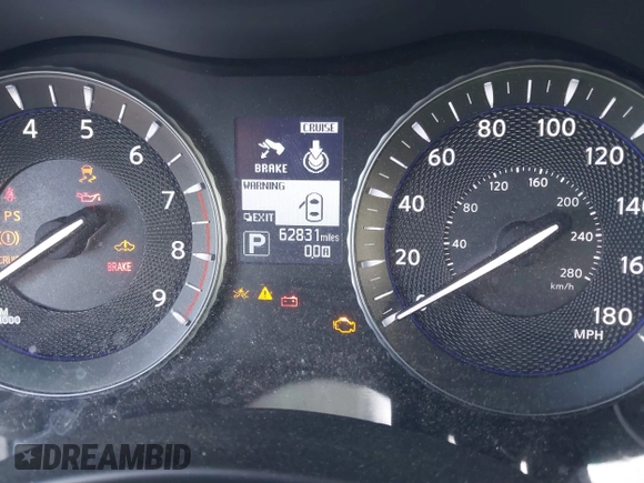 2016 Infiniti Q70 with VIN JN1EY1APXGM470039, listed as a IAAI auction lot 41331470 with 62,831 mi miles and . Bid and sale history available at DreamBid. Image 7.